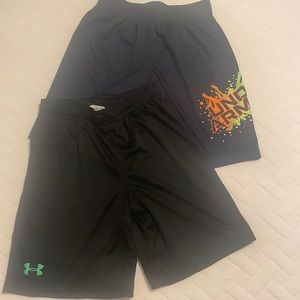 2 pair Under Armor shorts